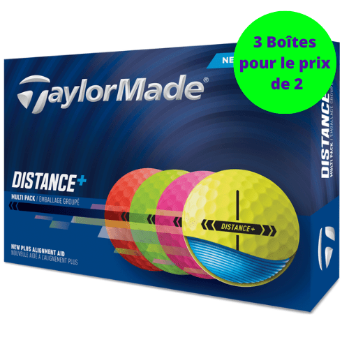 Balles de golf Taylormade - Distance+ x12 Multi - Horslimits - balles de golf