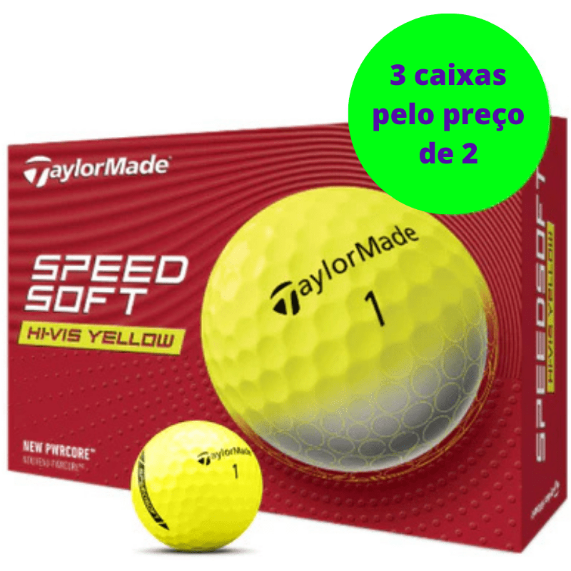 Balles de golf Taylormade - Speed soft x12 jaune - Horslimits - balles de golf