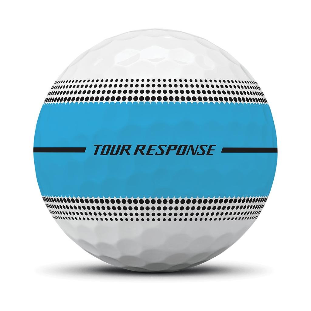 Balles de golf Taylormade - Tour Response Stripe Neon x12 Bleu - Horslimits - balles de golf