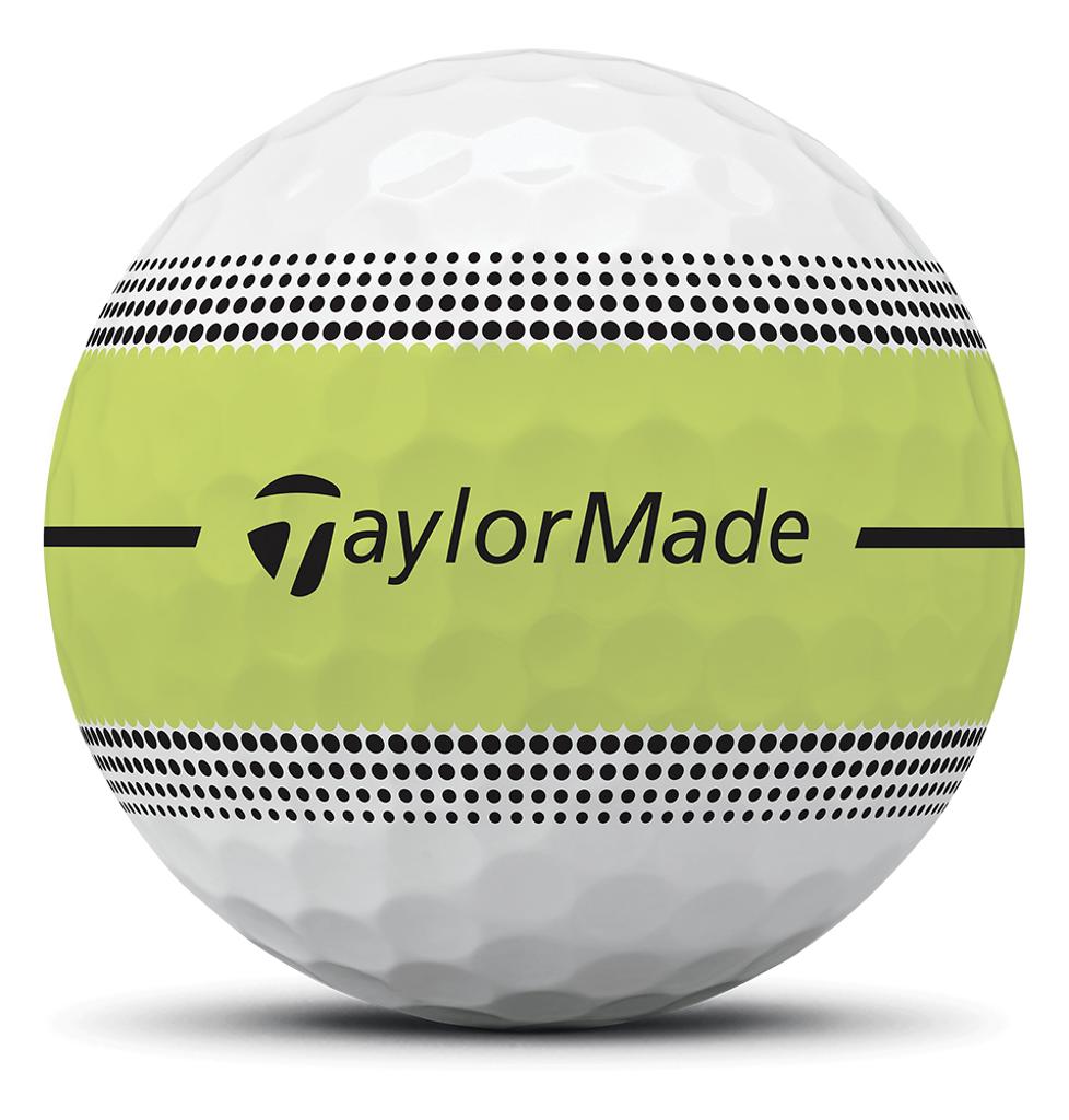 Balles de golf Taylormade - Tour Response Stripe Neon x12 Jaune - Horslimits - balles de golf