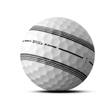 Balles de golf Taylormade TP5 X Stripe Blanc PT - Horslimits - balles de golf