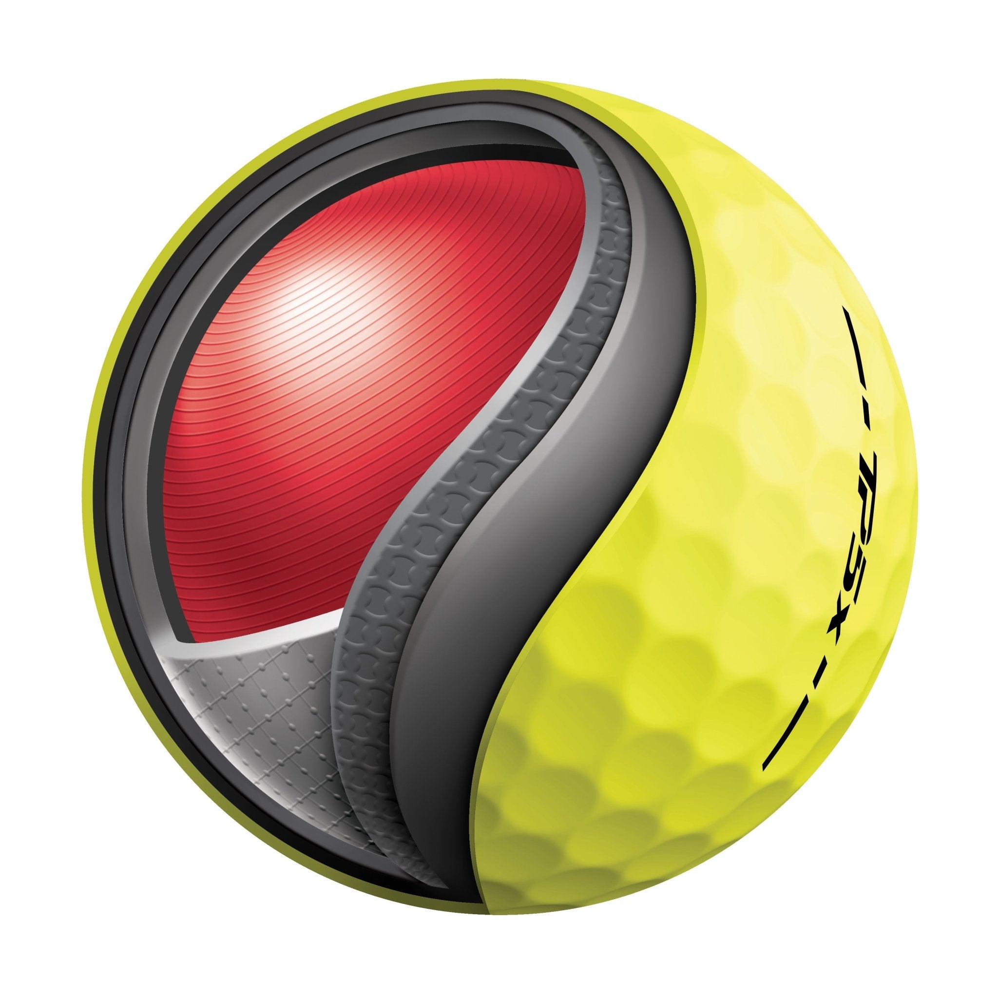 Balles de golf Taylormade - TP5 X x12 Jaune - Horslimits - balles de golf