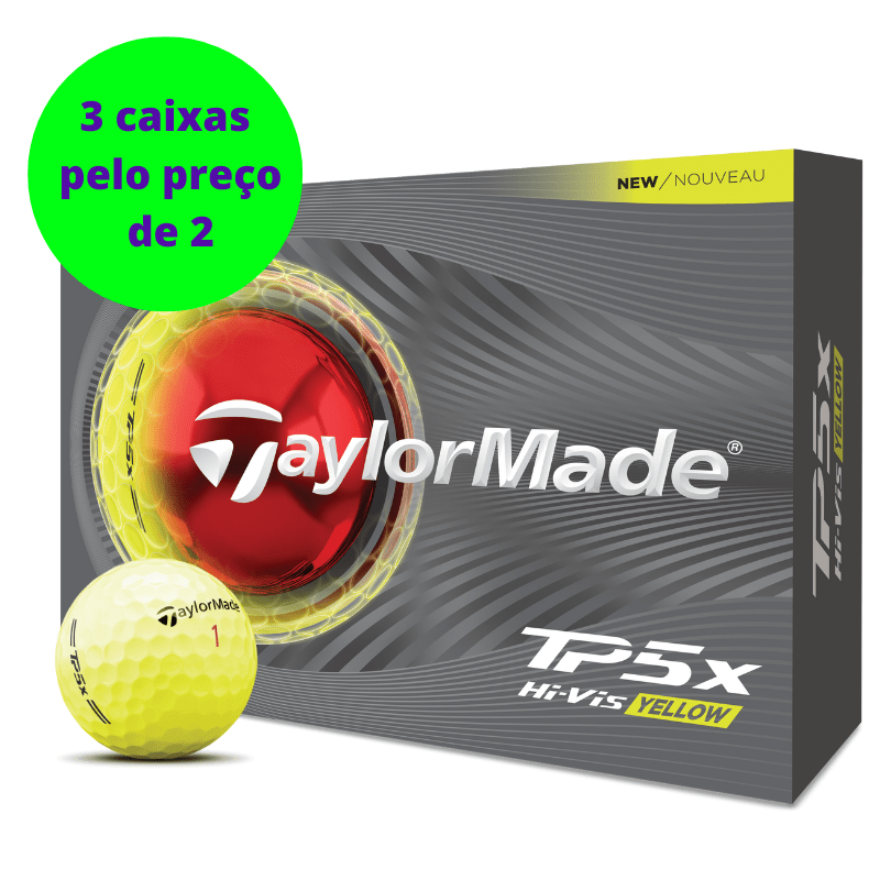 Balles de golf Taylormade - TP5 X x12 Jaune - Horslimits - balles de golf