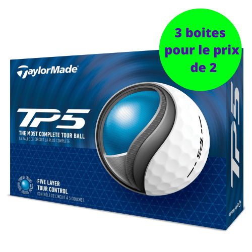 Balles de golf Taylormade - TP5 x12 Blanc - Horslimits - balles de golf