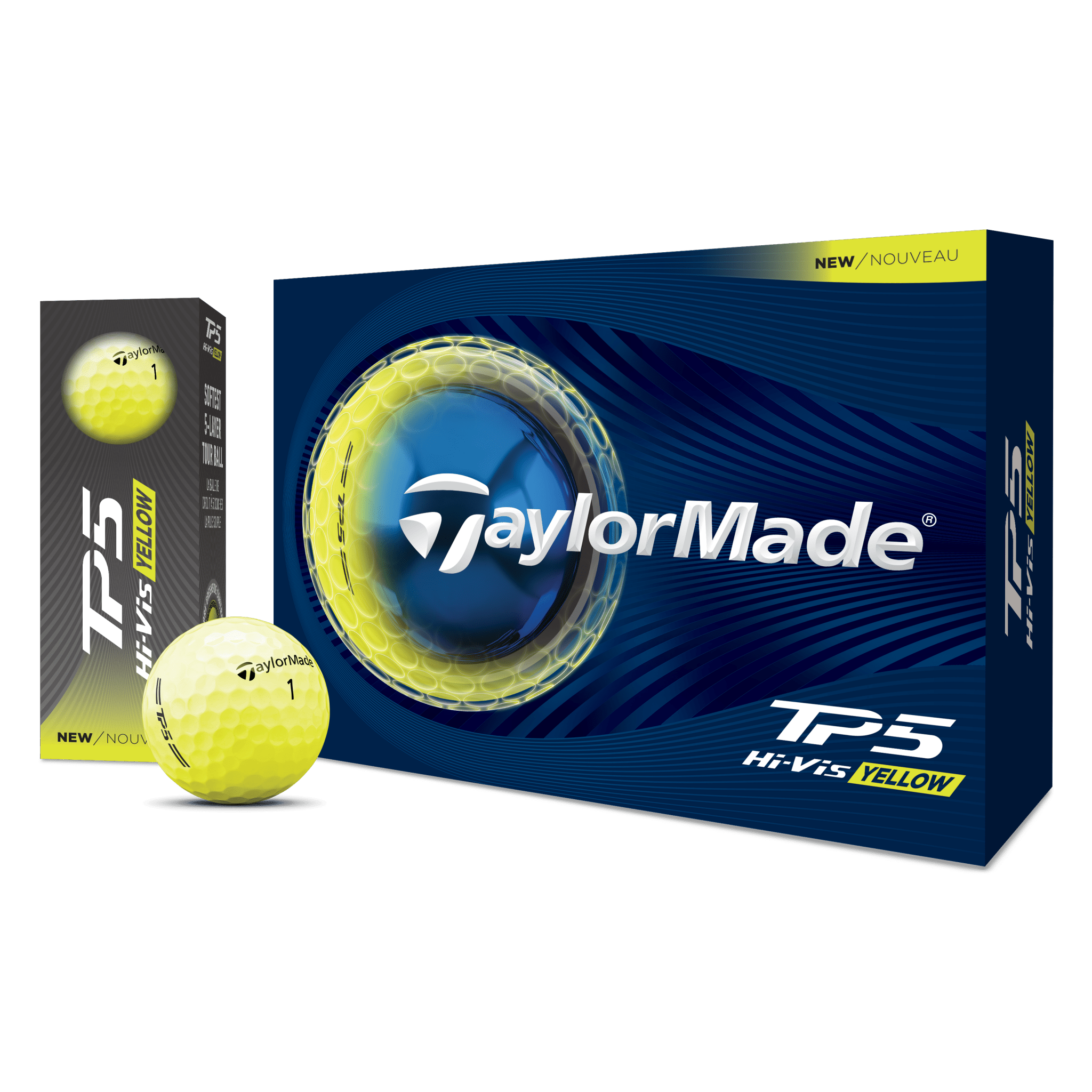 Balles de golf Taylormade - TP5 x12 Jaune - Horslimits - balles de golf