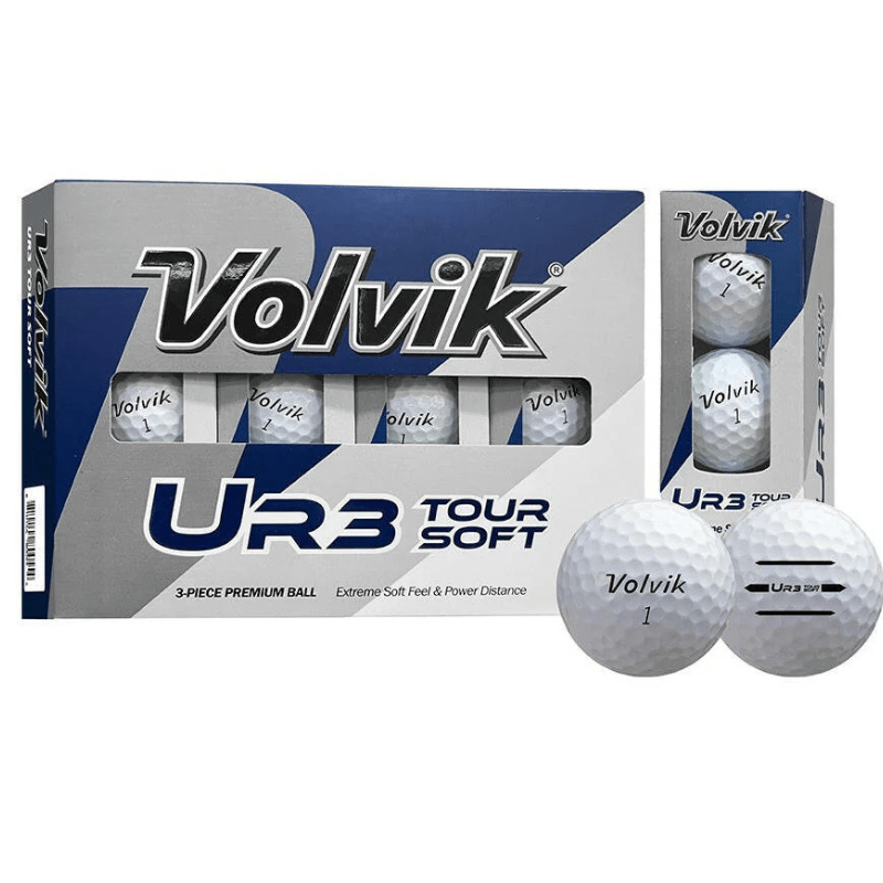 Balles de golf Volvik - UR3 Tour Soft x12 Blanc - Horslimits - balles de golf