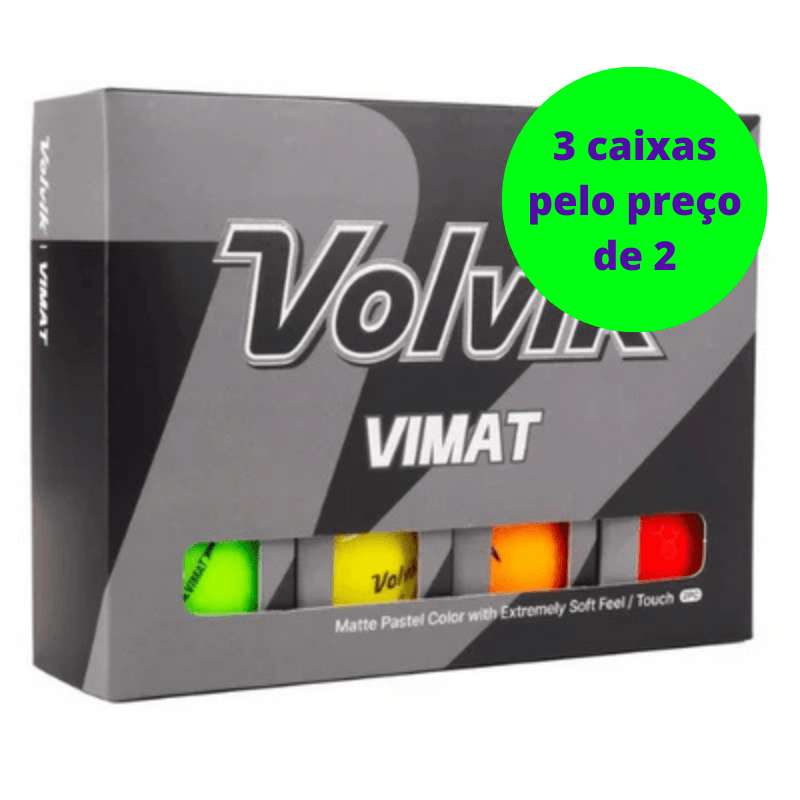 Balles de golf Volvik - Vimat x12 Multicolore - Horslimits - balles de golf