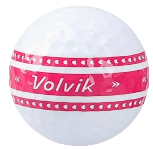Balles de golf Volvik - Vista 3 Prism 360° x12 Rose - Horslimits - balles de golf