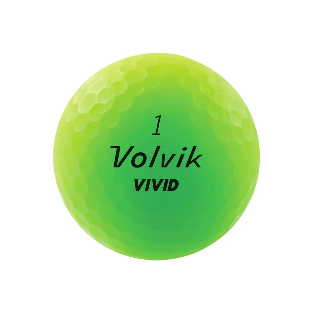 Balles de golf Volvik - Vivid Matte x12 Vert - Horslimits - balles de golf