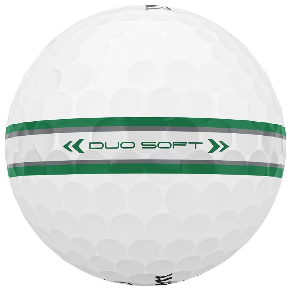 Balles de golf Wilson - Duo Soft TRK 360 Green Silver x12 PT - Horslimits - balles de golf