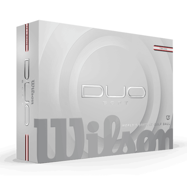 Balles de golf Wilson - Duo Soft TRK 360 x12 Blanches - Horslimits - balles de golf