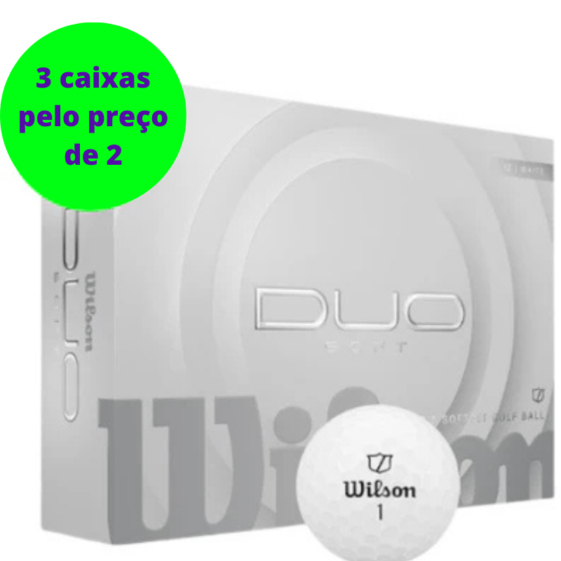 Balles de golf Wilson - Duo Soft+ x12 Blanches - Horslimits - balles de golf