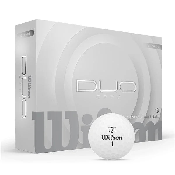 Balles de golf Wilson - Duo Soft+ x12 Blanches - Horslimits - balles de golf