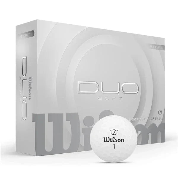 Balles de golf Wilson - Duo Soft+ x12 Blanches PT - Horslimits - balles de golf
