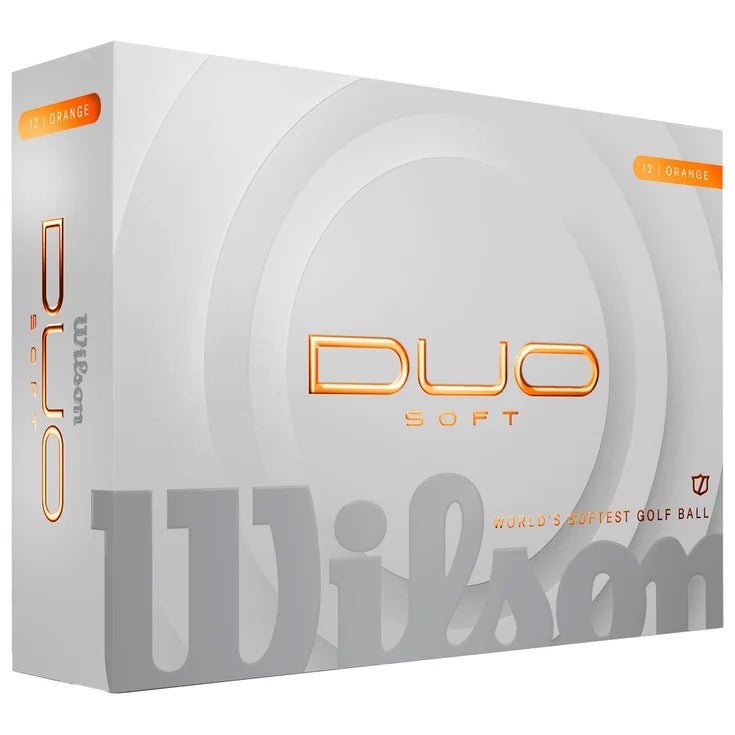 Balles de golf Wilson - Duo Soft+ x12 Orange - Horslimits - balles de golf