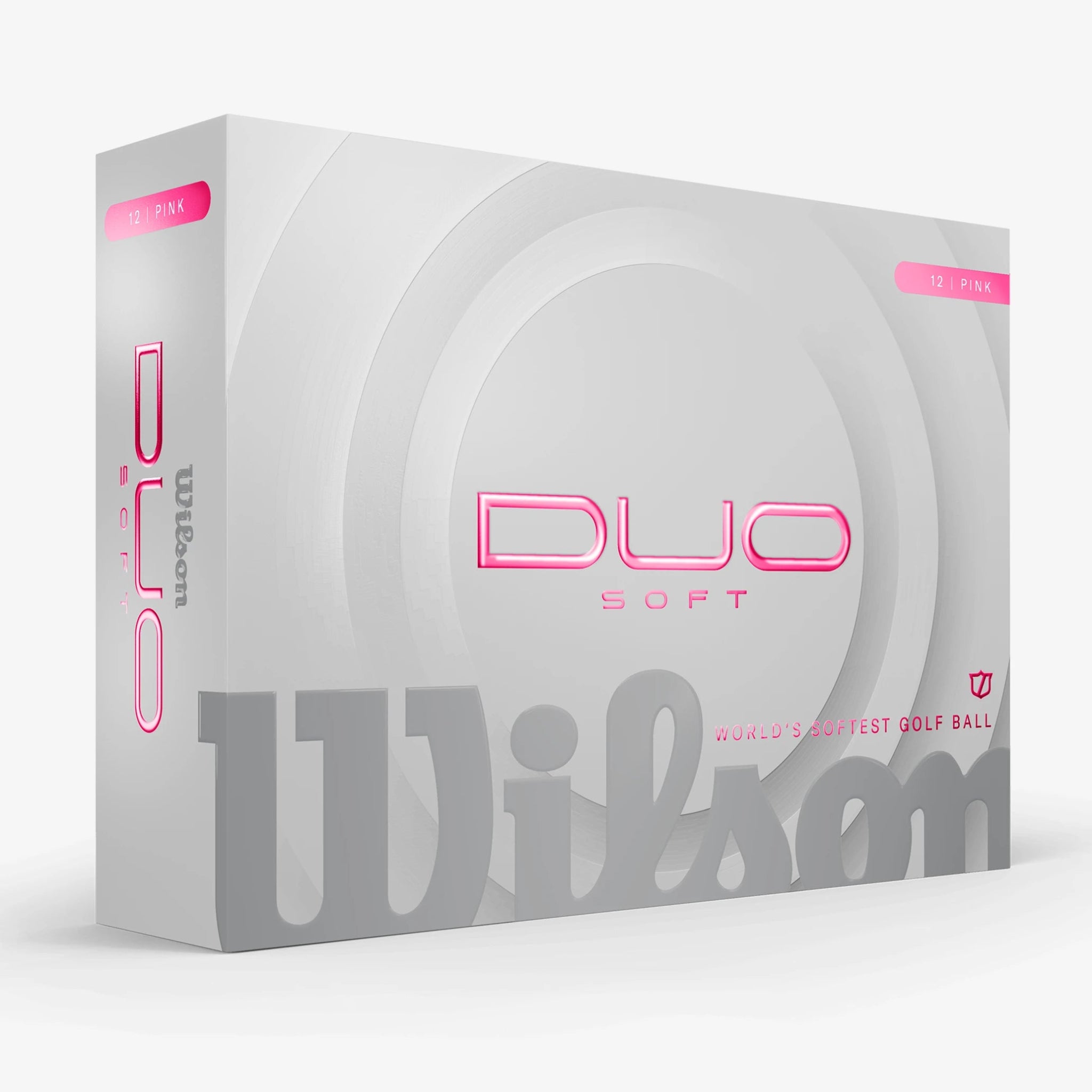 Balles de golf Wilson - Duo Soft+ x12 Rose - Horslimits - balles de golf