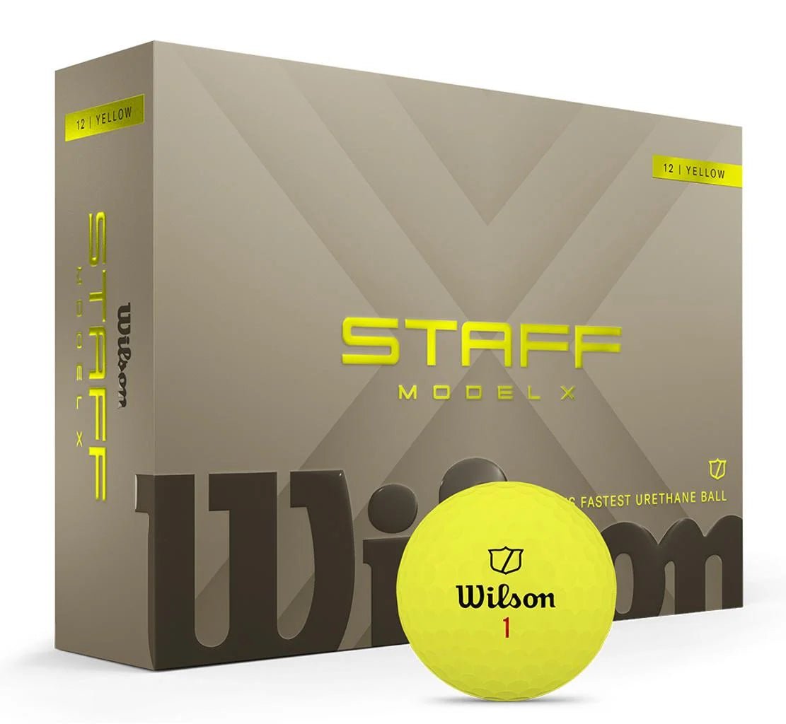 Balles de golf Wilson Staff - Staff model X x12 Jaune - Horslimits - balles de golf