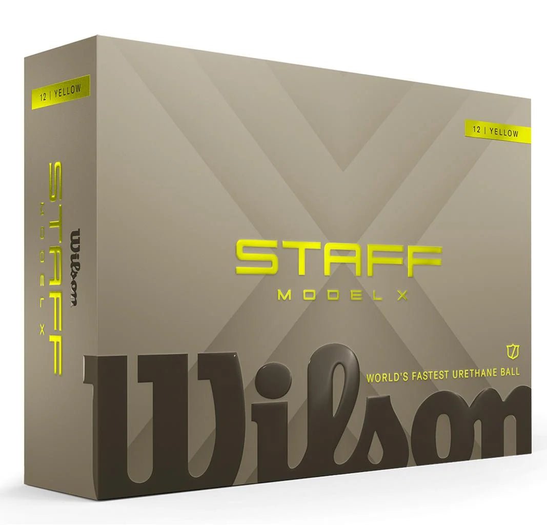 Balles de golf Wilson Staff - Staff model X x12 Jaune - Horslimits - balles de golf