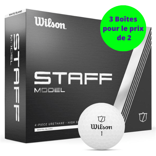 Balles de golf Wilson Staff - Staff model x12 Blanc - Horslimits - balles de golf