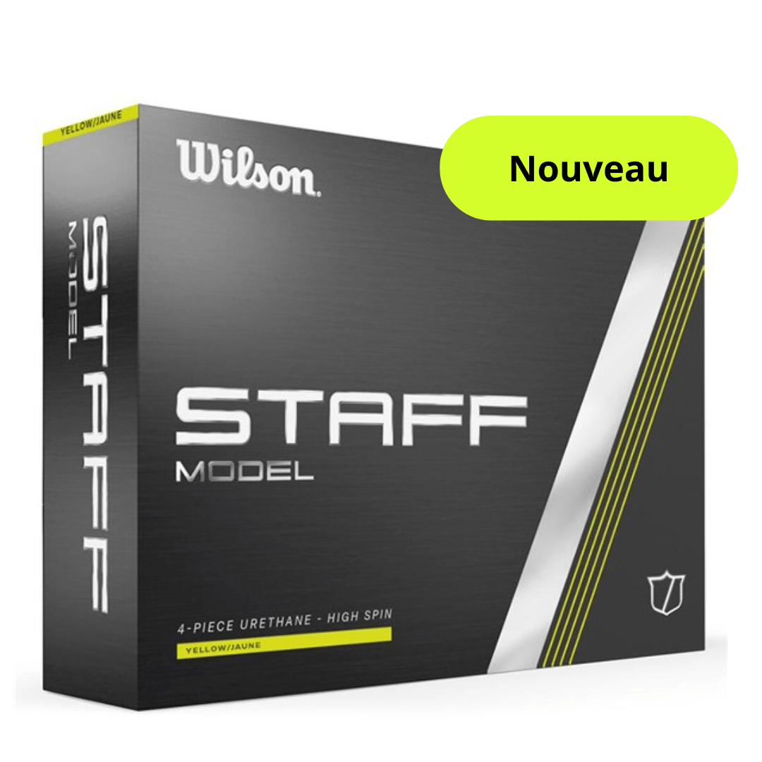 Balles de golf Wilson Staff - Staff model x12 Jaune - Horslimits - balles de golf