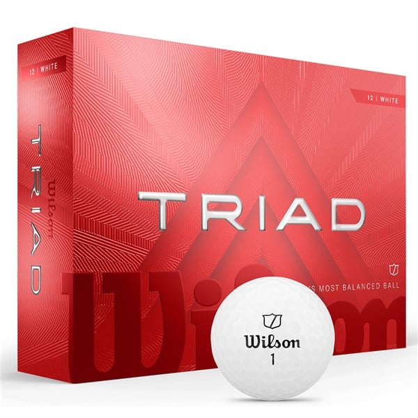 Balles de golf Wilson - Triad x12 Blanc - Horslimits - balles de golf