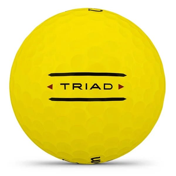 Balles de golf Wilson - Triad x12 Jaune - Horslimits - balles de golf