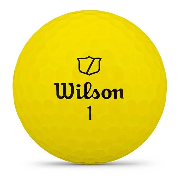 Balles de golf Wilson - Triad x12 Jaune - Horslimits - balles de golf