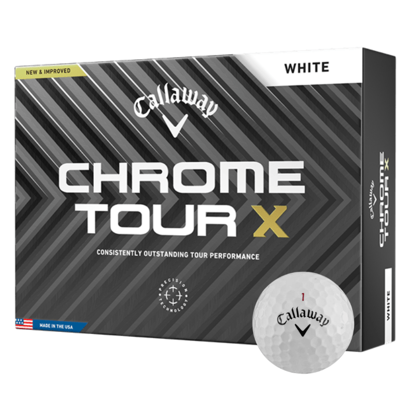 Callaway - 12 Boîtes Chrome Soft Tour X logotées - Horslimits - balles de golf
