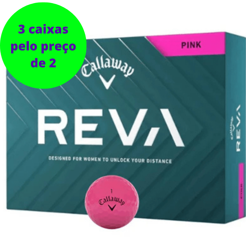 Callaway - Reva Pearl x12 Rose - Horslimits - balles de golf