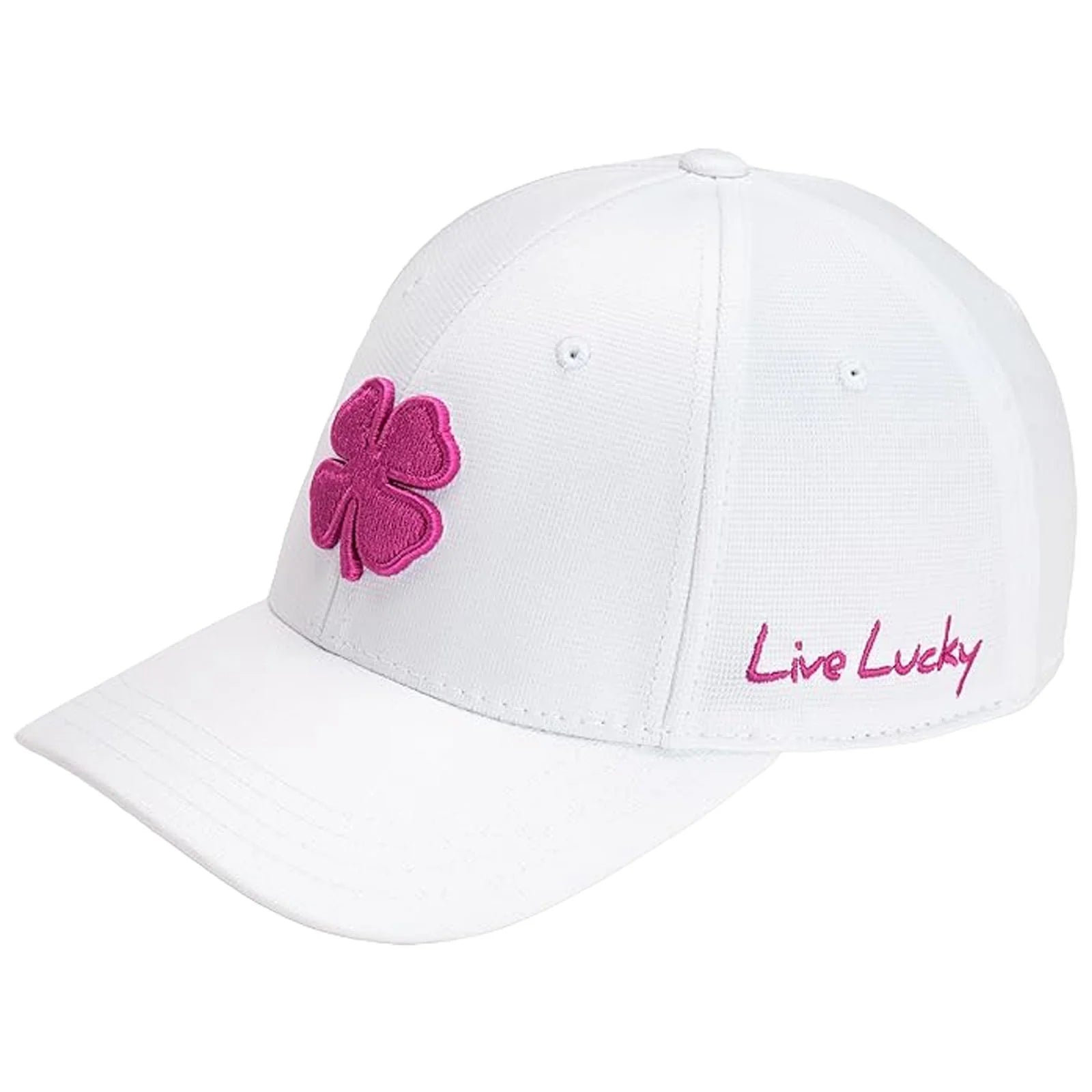 Casquette Black Clover Premium Blanc / Rose - Horslimits - balles de golf