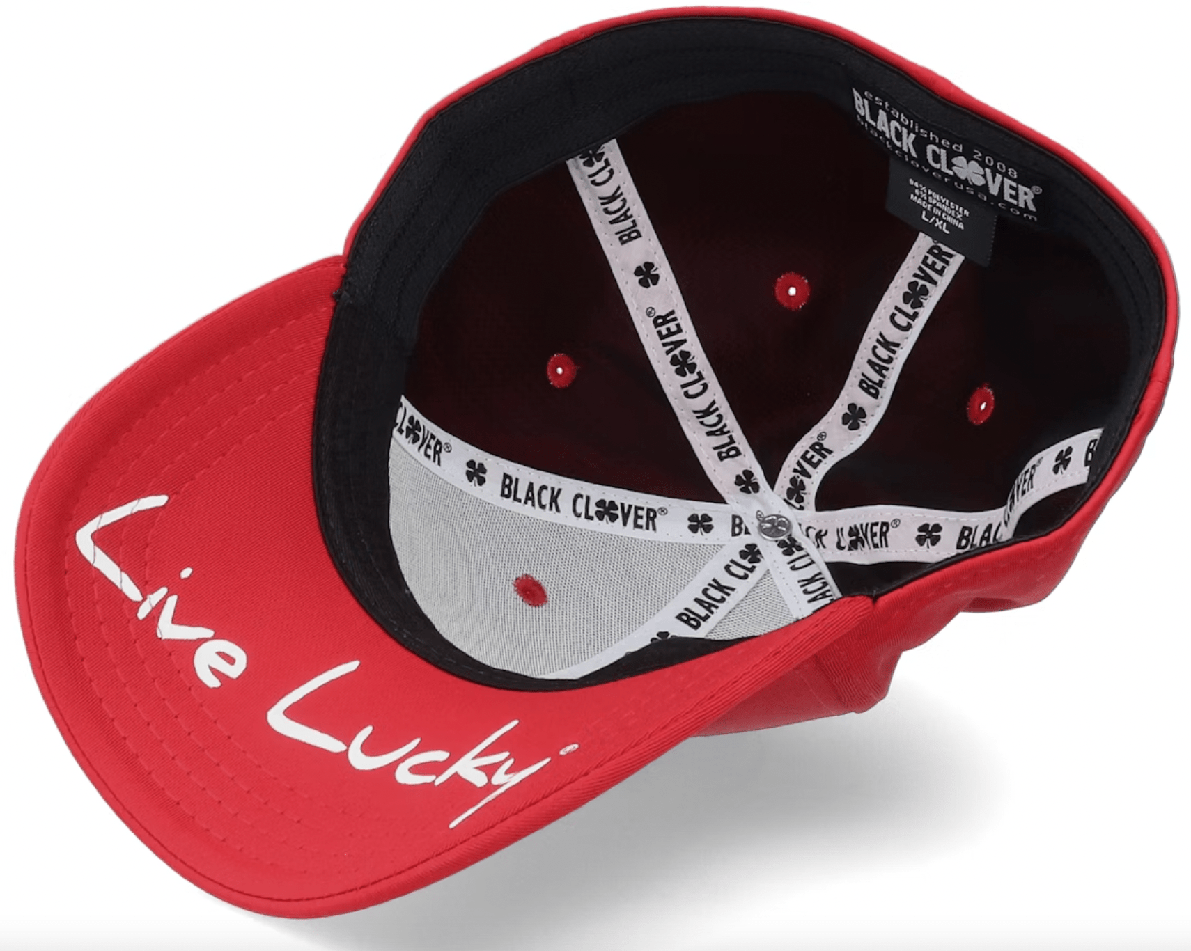 Casquette Black Clover Premium Rouge / Noir - Horslimits - balles de golf