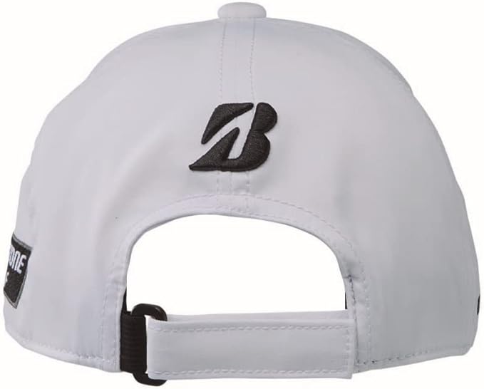 Casquette Bridgestone Pro Model Mens Cap Blanc Noir - Horslimits - balles de golf