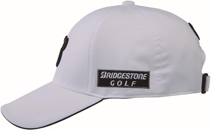 Casquette Bridgestone Pro Model Mens Cap Blanc Noir - Horslimits - balles de golf