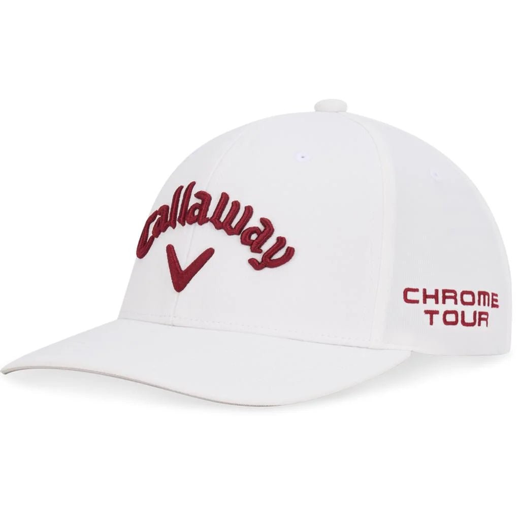 Casquette Callaway Tour Authentic Performance Pro Blanc / Rouge - Horslimits - balles de golf