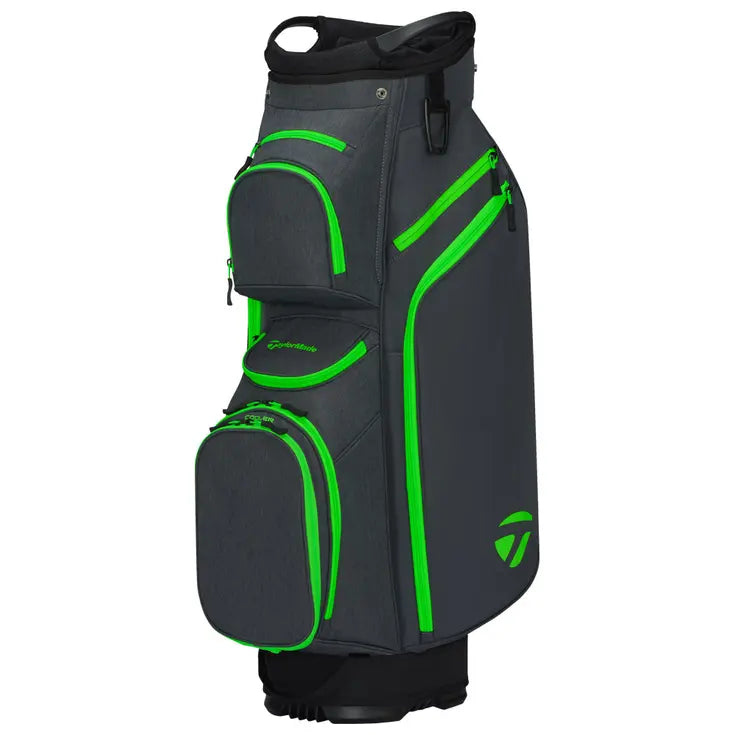 Sac de Golf Taylormade Chariot Pro Cart Gris - Vert fluo