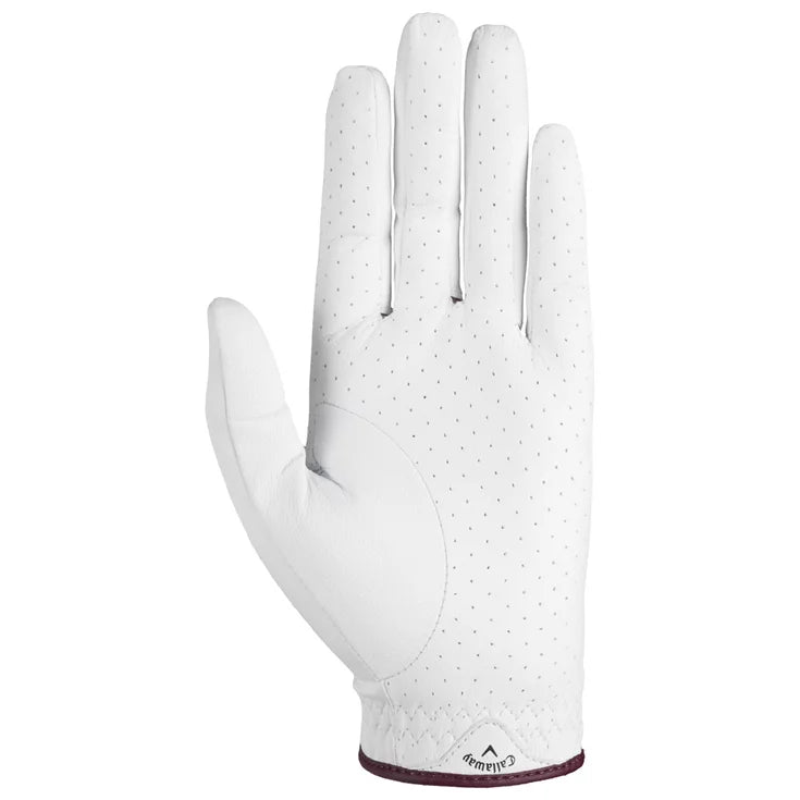 Gant Cuir Callaway Golf Reva Blanc - M - Horslimits - balles de golf