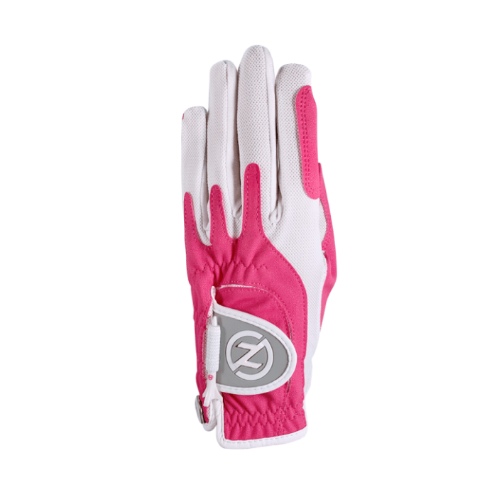 Gants de golf synthétique - Zero Friction - Femme - Main gauche - Rose - Horslimits - balles de golf