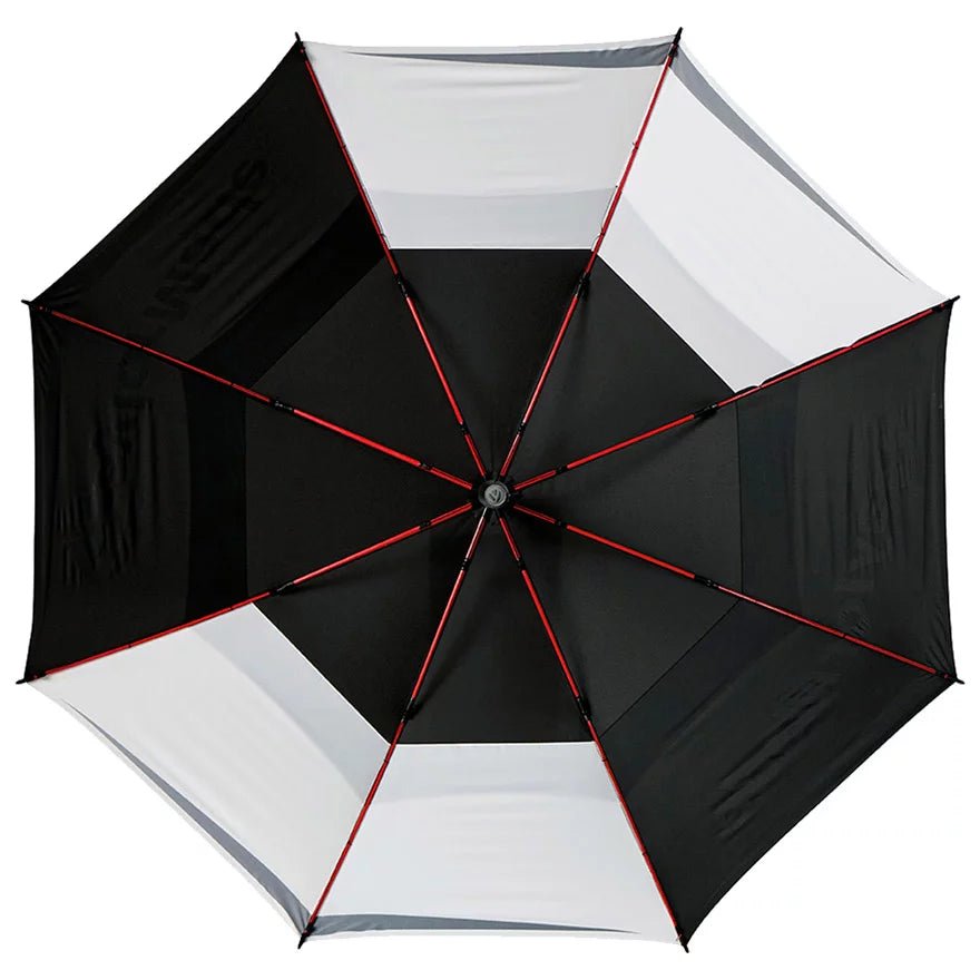 Parapluie Taylormade Double Canopy Umbrella 64in Noir - Horslimits - balles de golf