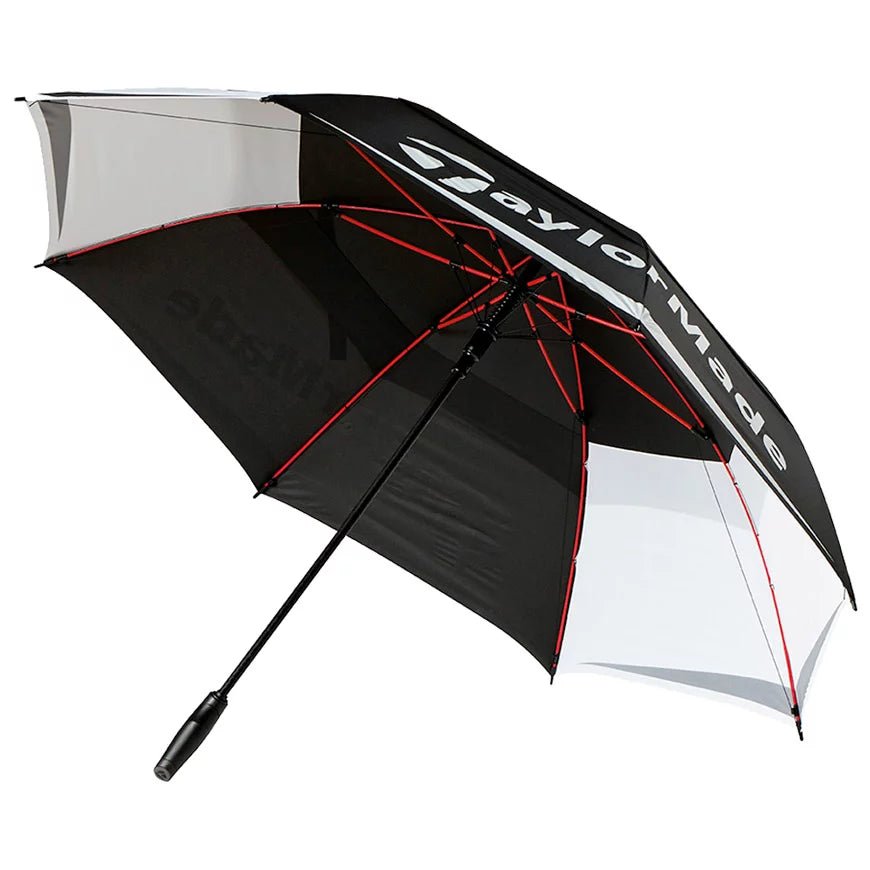 Parapluie Taylormade Double Canopy Umbrella 64in Noir - Horslimits - balles de golf