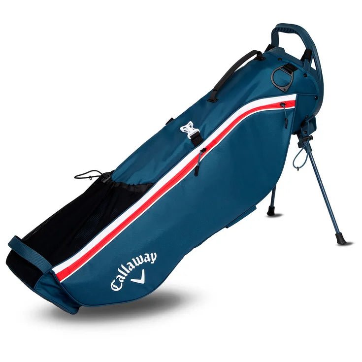 Sac de Golf - Callaway - Trépied 1/2 série Carry+ Bleu marine - Noir et rouge - Horslimits - balles de golf