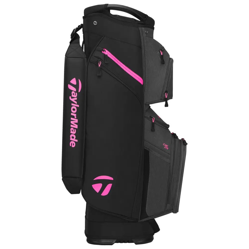 Sac de Golf Taylormade Chariot Pro Cart Noir - Gris - Rose - Horslimits - balles de golf