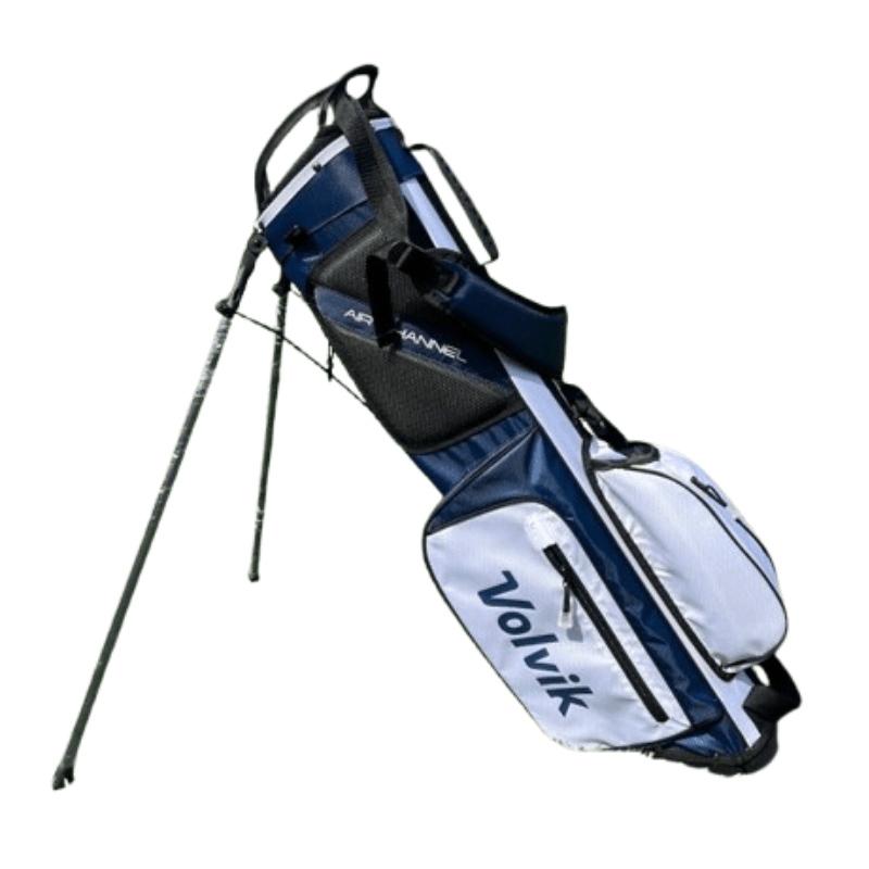Sac de Golf - Volvik Sac Trepied ENDEAVOR Bleu - blanc jaune - Horslimits - balles de golf