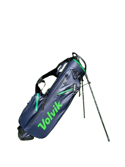 Sac de Golf - Volvik Sac Trepied ORBITER Etanche – Bleu Marine - Vert - Horslimits - balles de golf