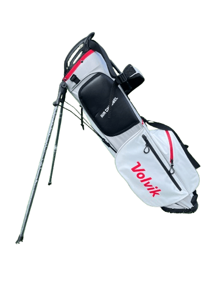 Sac de Golf - Volvik Sac Trepied ORBITER Etanche – Gris - Rouge - Horslimits - balles de golf