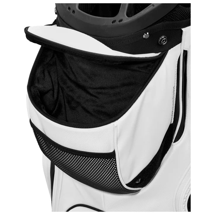 Sac de Golf - Wilson Staff - Sac chariot ALPINE CART BAG – Blanc / Noir - Horslimits - balles de golf
