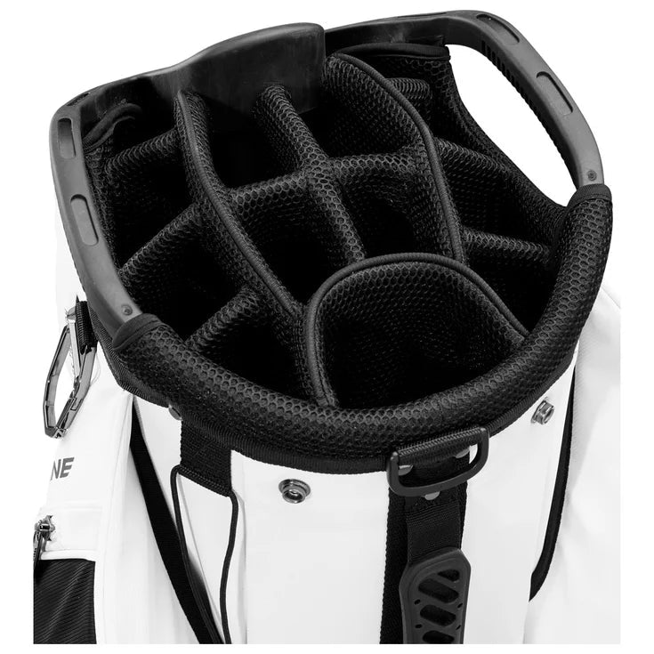 Sac de Golf - Wilson Staff - Sac chariot ALPINE CART BAG – Blanc / Noir - Horslimits - balles de golf