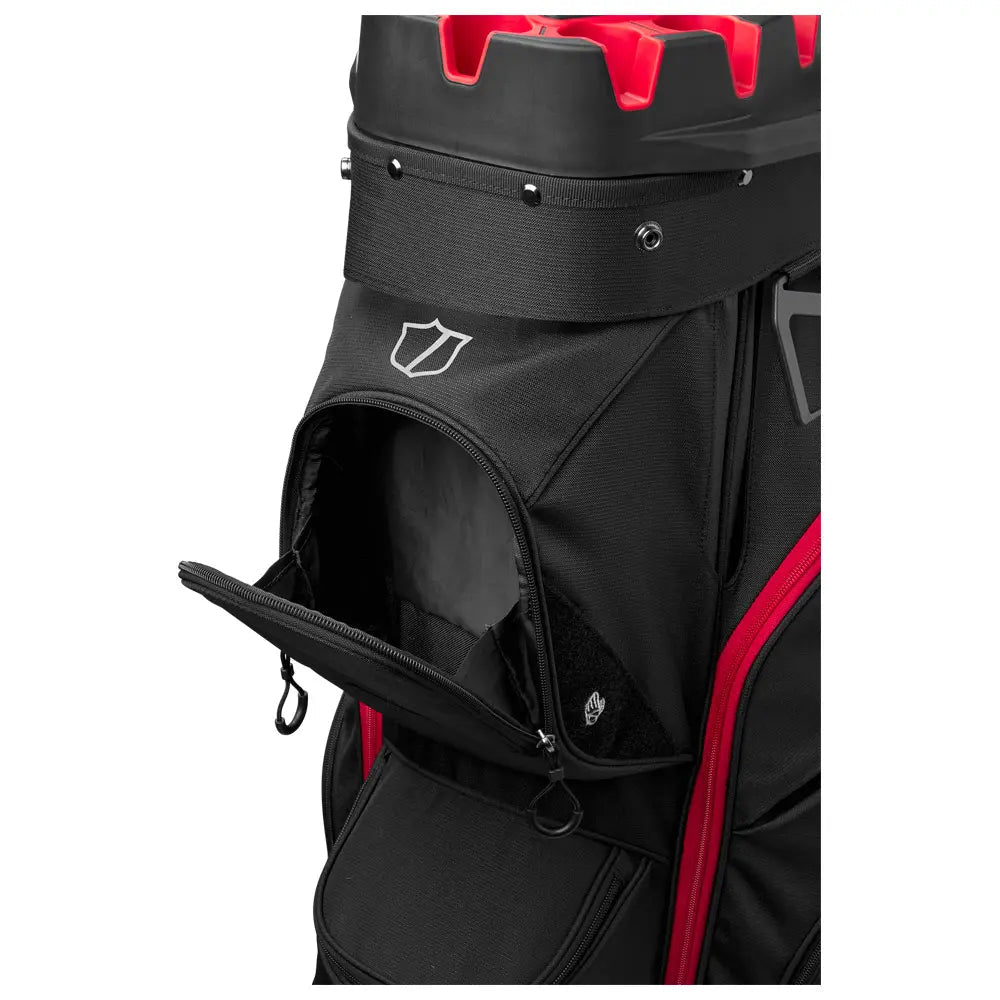 Sac de Golf - Wilson Staff - Sac chariot iLock Cart Noir et Rouge - Horslimits - balles de golf