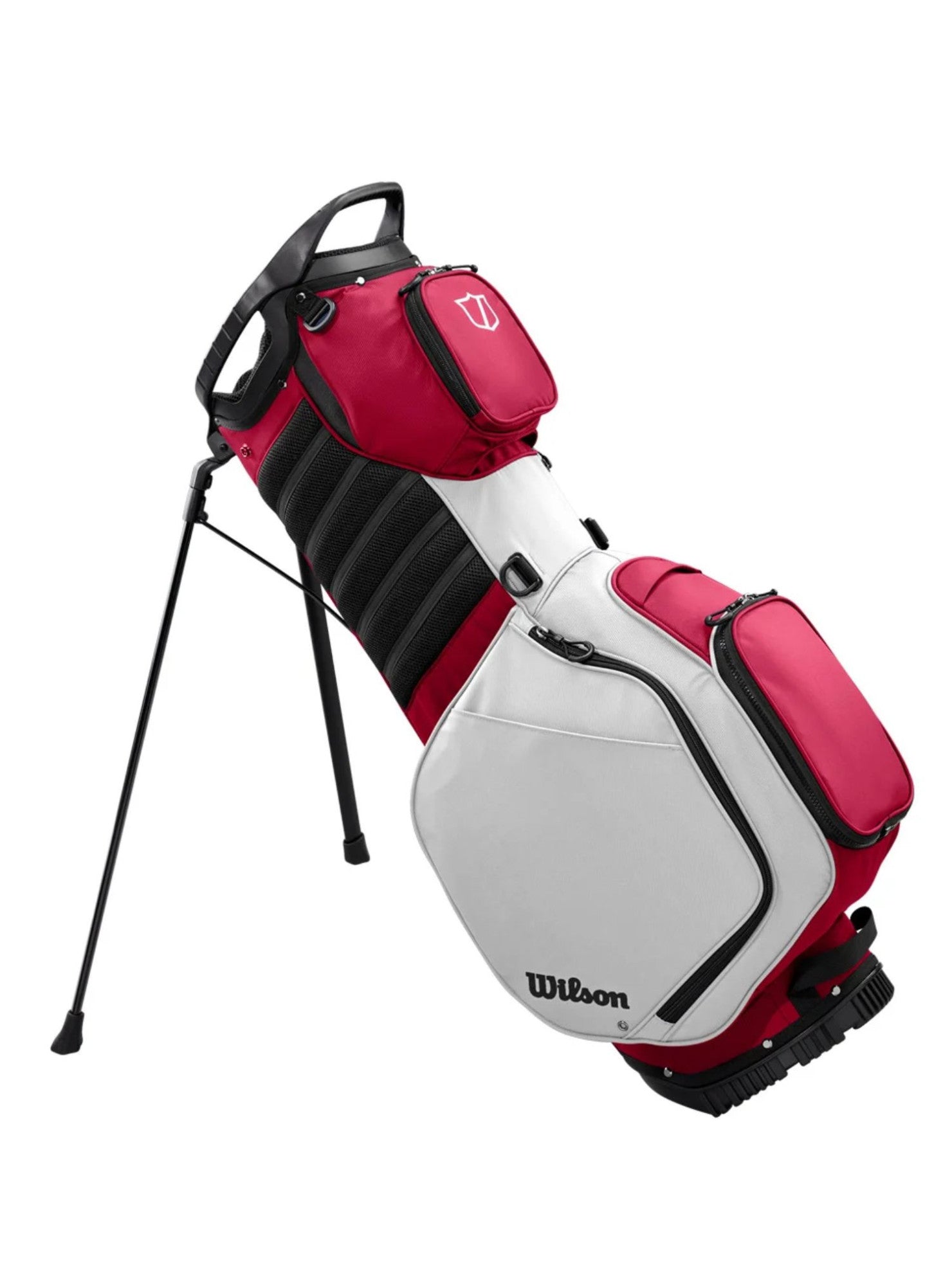 Sac de Golf - Wilson Staff - Sac trepied Talus Stand rouge - Horslimits - balles de golf