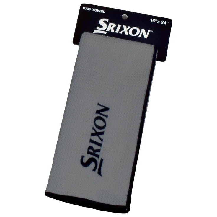 Serviette Srixon Towel Tri - Fold Grise - Horslimits - balles de golf