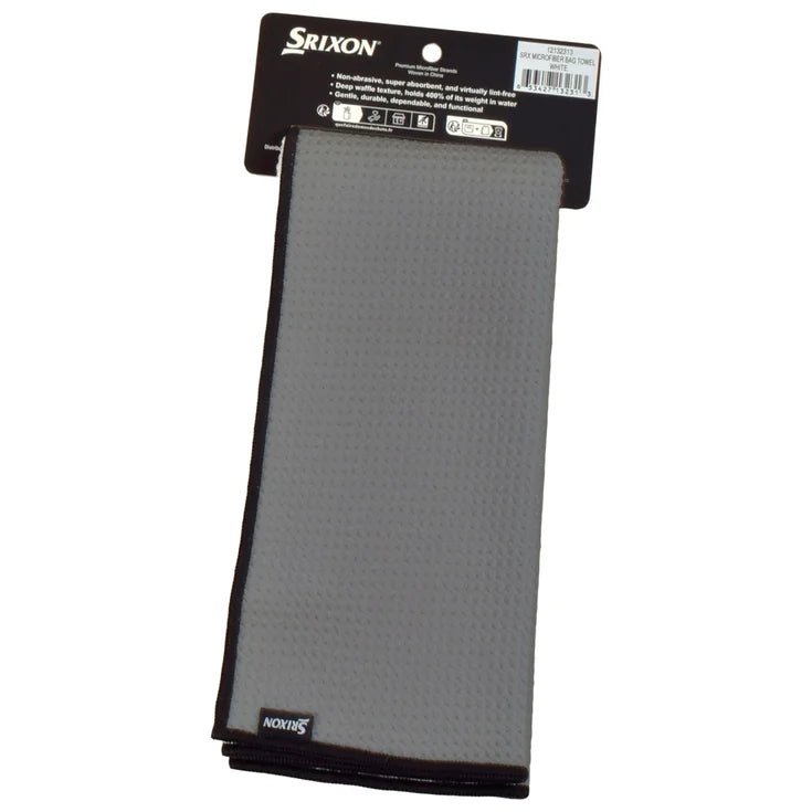 Serviette Srixon Towel Tri - Fold Grise - Horslimits - balles de golf